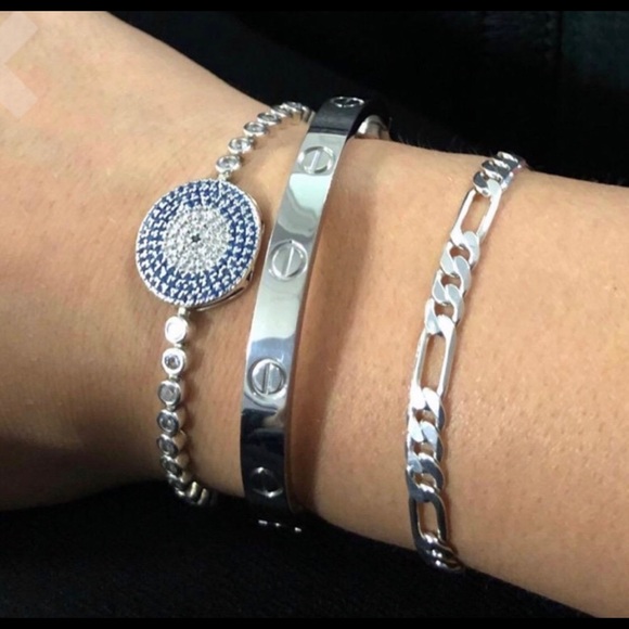 Silver Love Bracelet with Tool - Picture 3 of 8